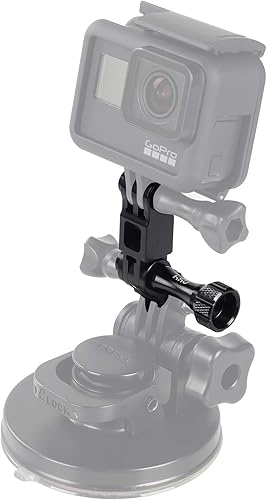 Vista 2 de HSU Brazo de extensión de aluminio para GoPro Hero 13/12, montaje de juntas rectas de brazo de ajuste de metal, montaje de juntas rectas en la misma