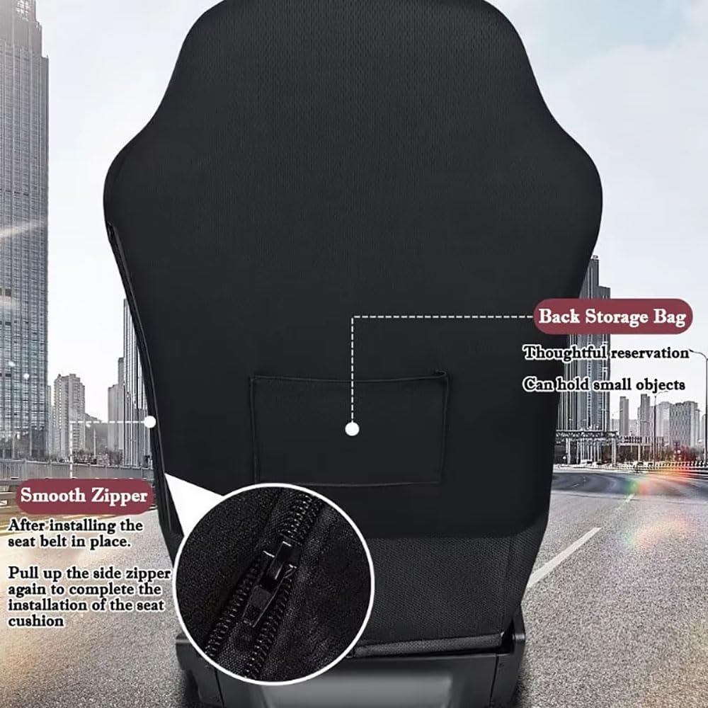 1pcs Semi Truck Big Rigs Van Seat Covers Seat with Arm Rest Industrial Vehicle Seat Cover Compatible with for Freightliner Business Class M2 100 106 M2 112 2007-2026,Black