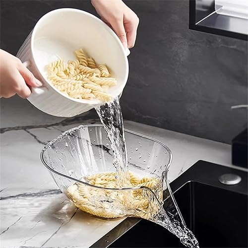 Miniatura 3 de Cesta de drenaje esencial de cocina resistente a altas temperaturas, sin BPA, cesta de drenaje de cocina, embudo de cesta de drenaje, cesta de