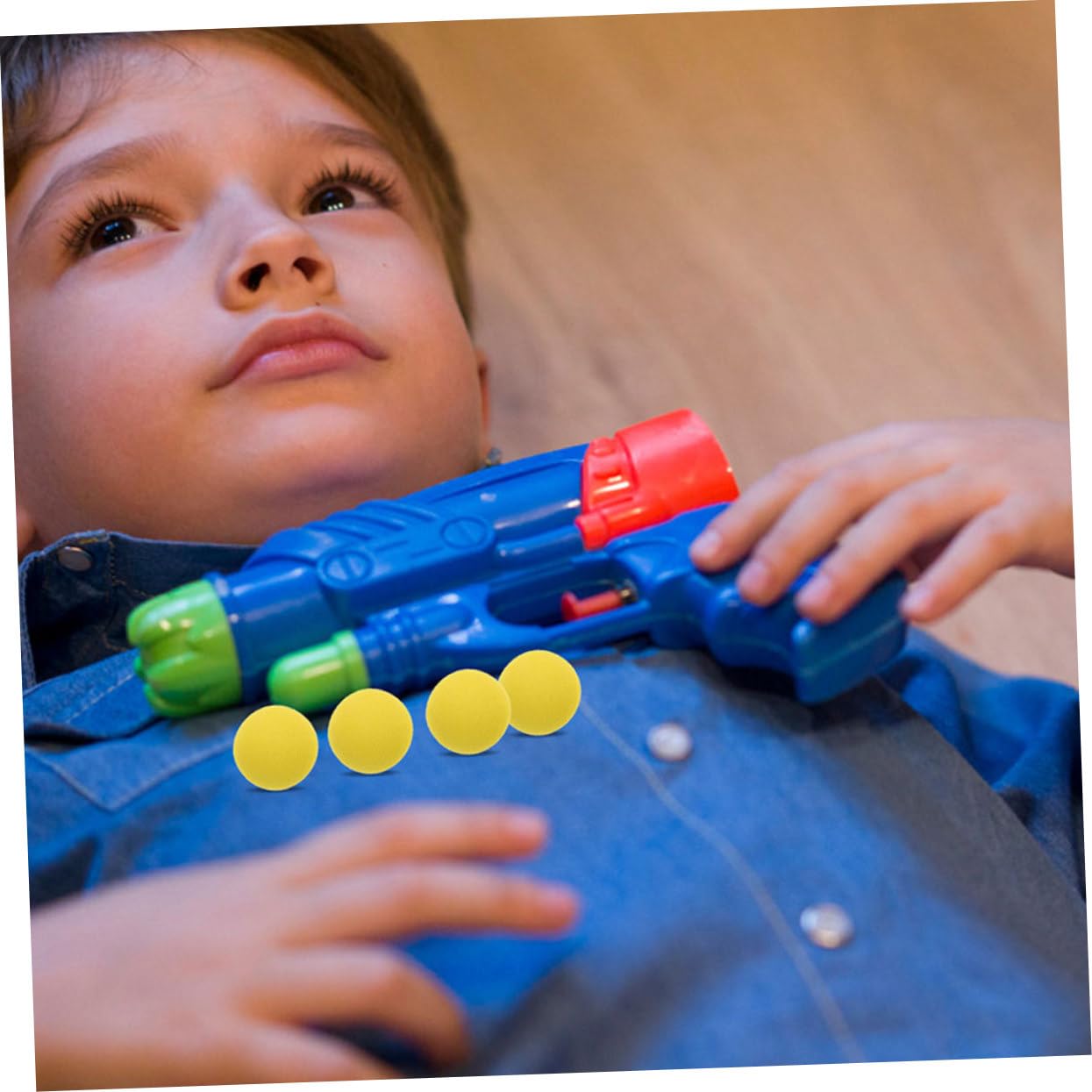 48 palline in schiuma, morbide palline di avviamento per giochi di feste, per interni ed esterni, palline di ricambio per compleanni dei bambini, palline giocattolo
