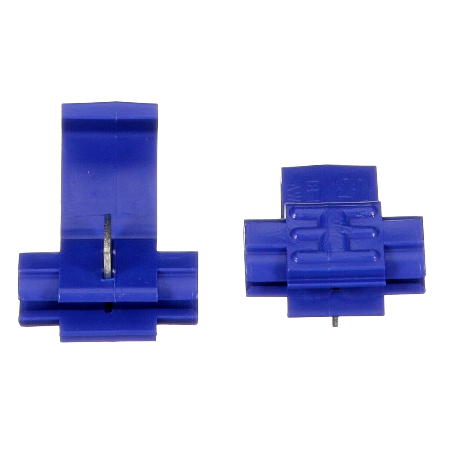 Prоmо 40% оƒƒ 3M™ Scotchlok™ Electrical IDC 560B-POUCH, Blue, 18–16 AWG(solid/stranded), 14 AWG (stranded), 100 per pouch