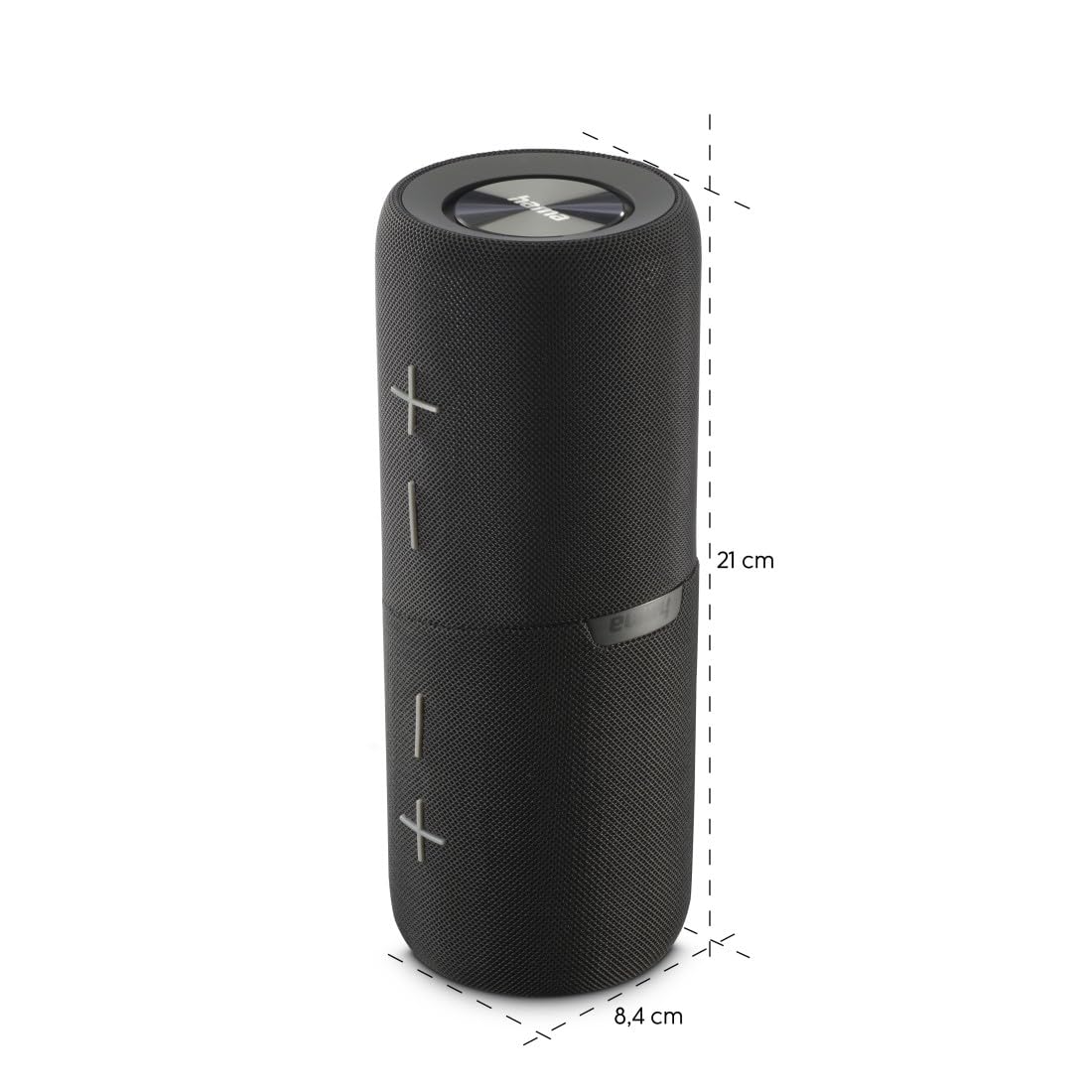 Hama | Altavoz Bluetooth Potente Separable - Negro | Altavoces con potencia de 30w sonido estéreo real, Impermeable ip67, 12h autonomía