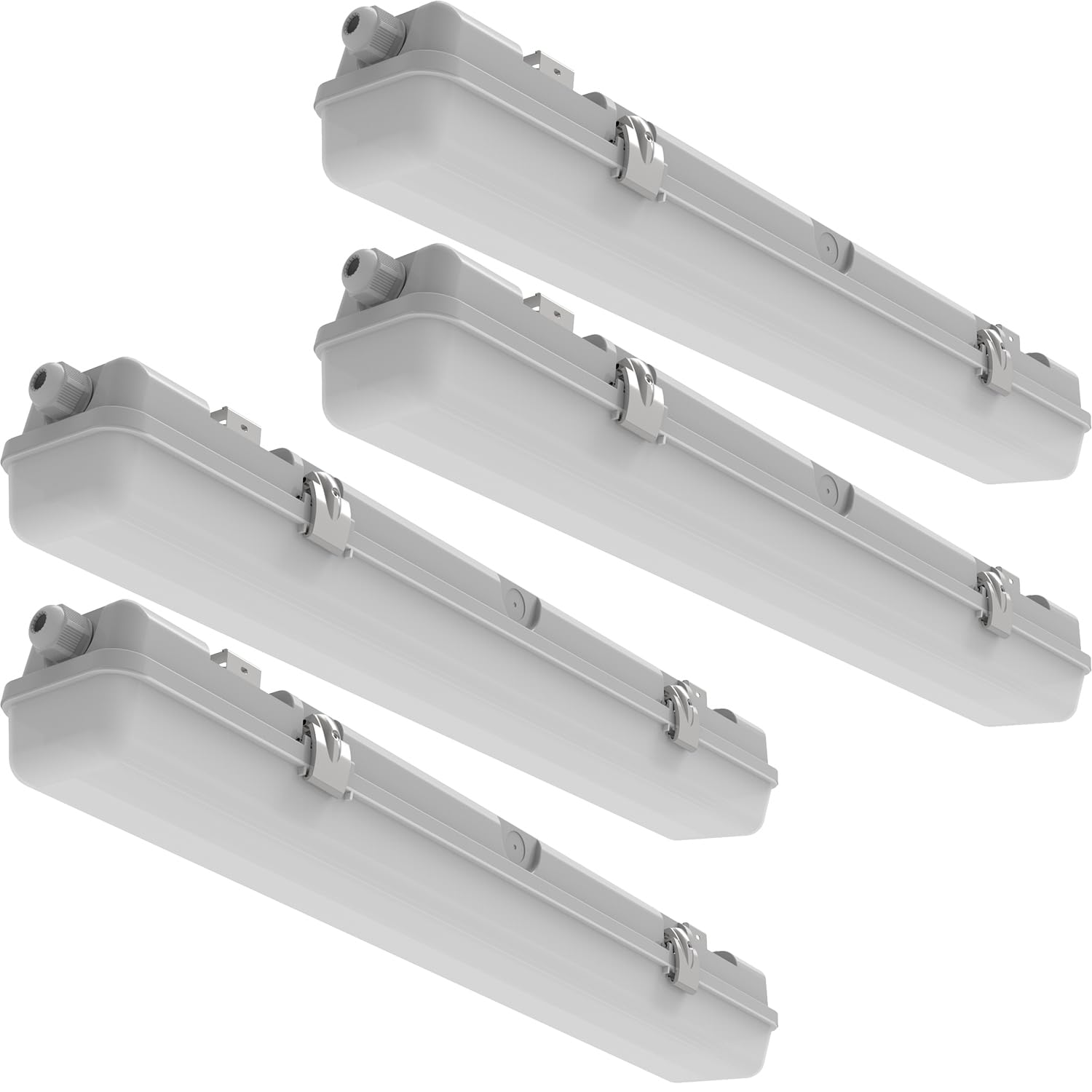2FT LED Vapor Tight Light, IP65 IK08, 10W(1250lm)/20W(2500lm