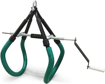 Cow Hip Lift Tool,2205lb Adjustable Cow Hip Lift Clamp Tool,Steel Stand Up Assist Device for Dairy Farm Cattle Helper, Postpartum Aid Severe Typhoid Fever,Cyan