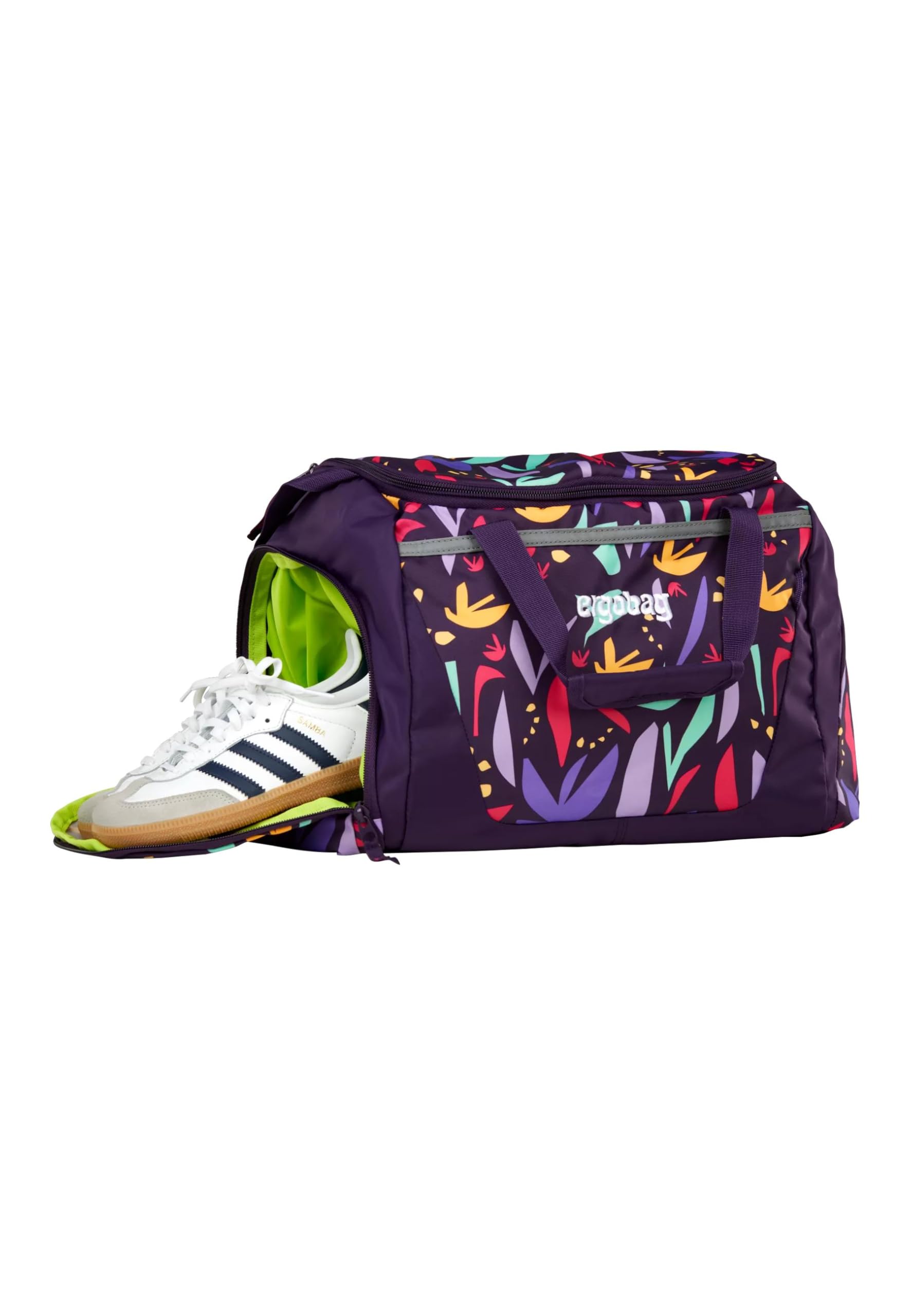 ergobag Sporttasche mit Schuhfach, 20 Liter, Kindersporttasche, Schwimmtasche, Unisex, Verschiedene Motive