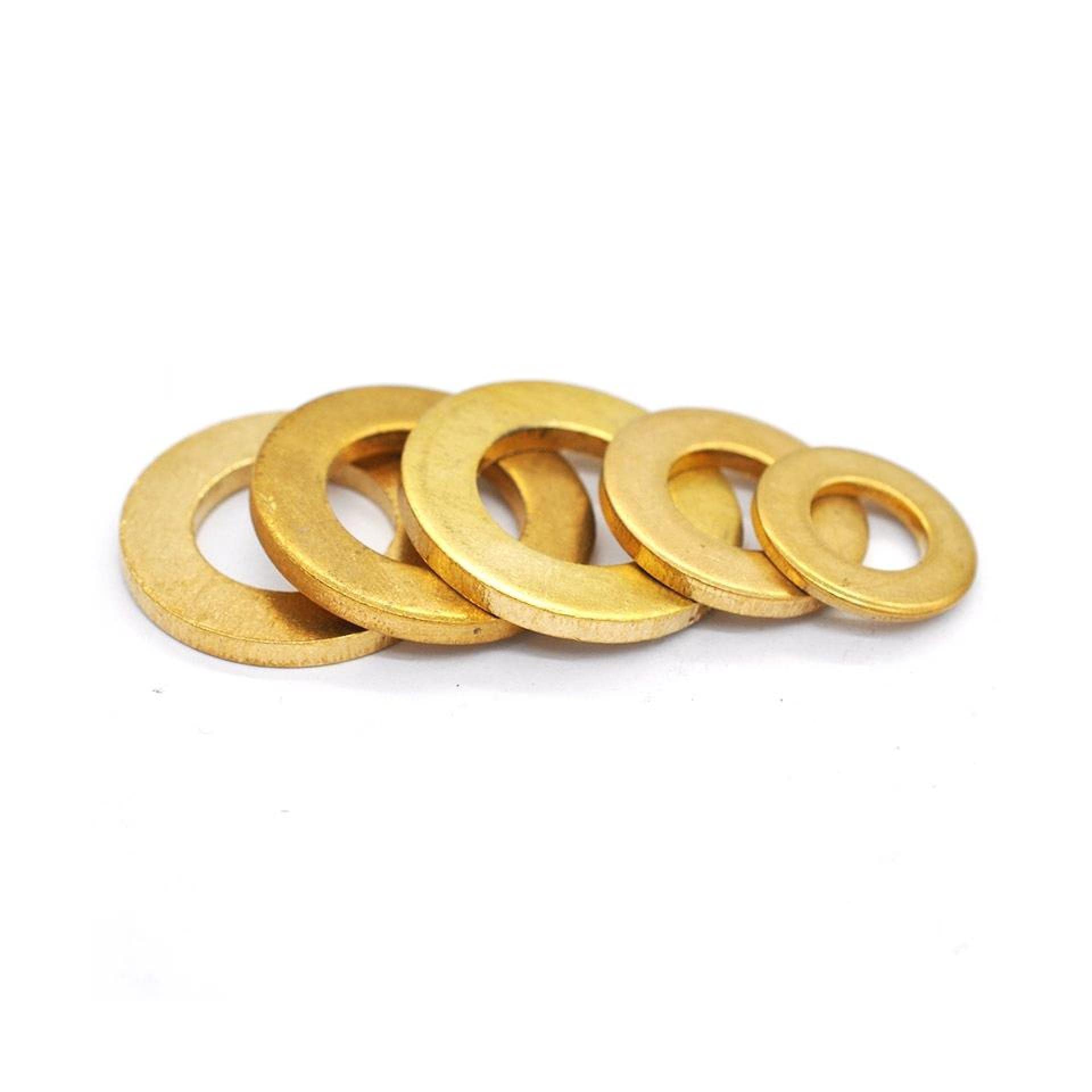 10 Rondelle Piatte Acciaio Inox 304 - Spessori 0.1/0.2/0.3/0.5mm - M9 A M40 - Foto 5