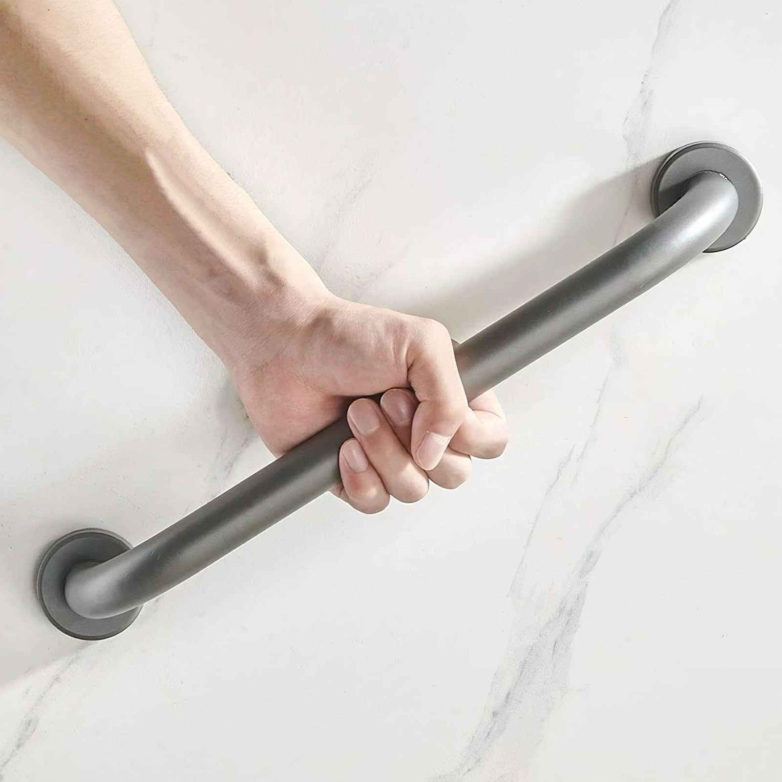 FKXSXAZ Grab Bars for Shower, Anti-Slip Safety Bathroom Handle, Stainless Steel Shower Rails, Handicap Bathtub and Toilet Assist(50cm/20in)