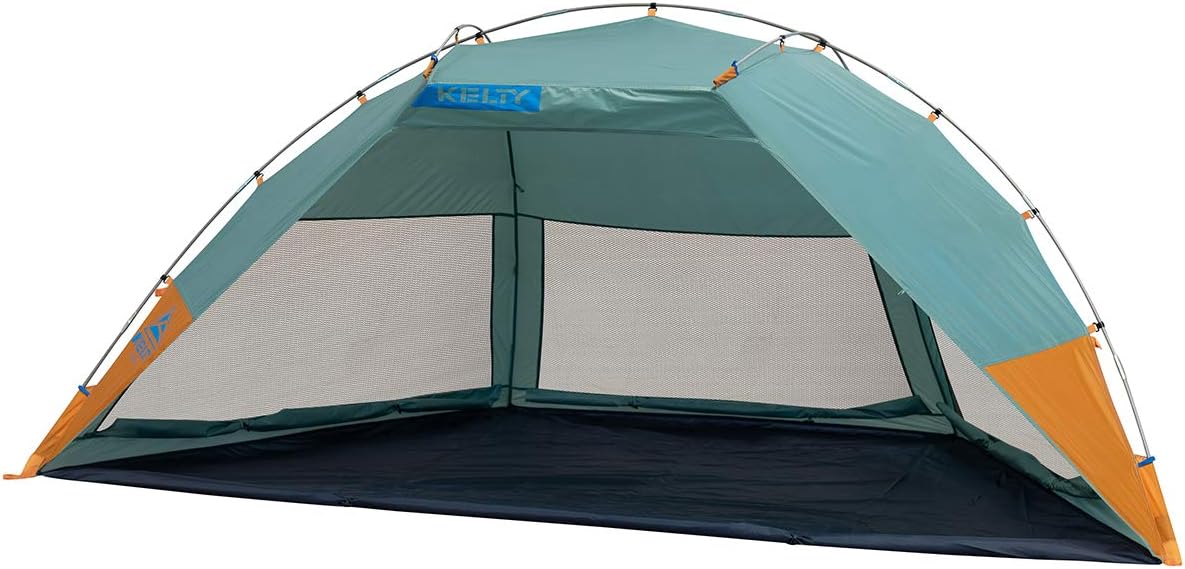Kelty Cabana Beach Cabana with Adjustable Sidewalls and Windows, Easy Quick Setup, Sturdy Frame, Shade and Sun Protection, Built to Last