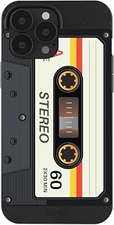 Pela | Phone Case Compatible with iPhone 13 Pro Max | Limited Edition | Supports Wireless Charging | Cute Eco Friendly | Cassette