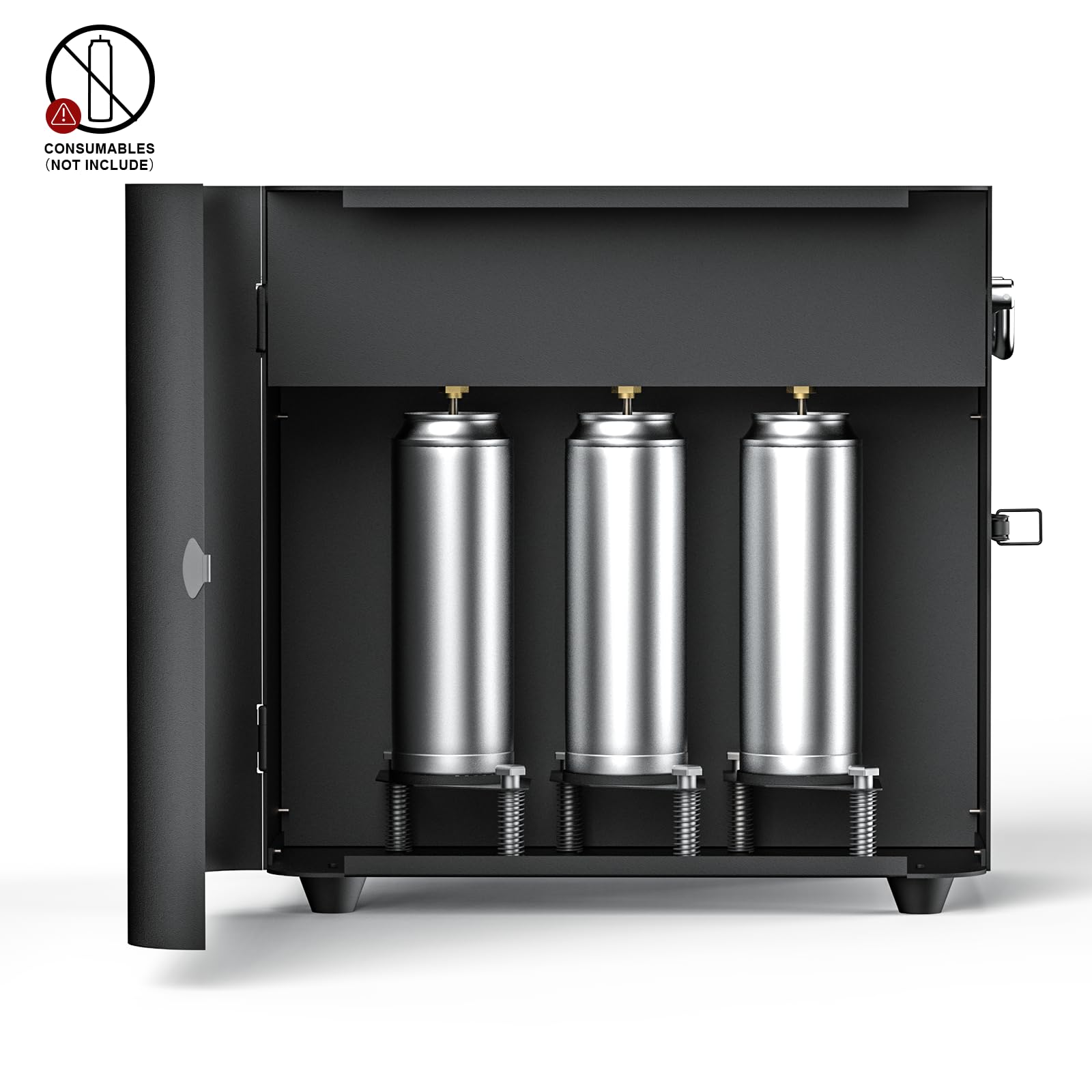 Lanciafiamme, 300 W, proiettore a fiamma Triple Head con accensione a impulsi, controller DMX512, DJ Jet Flame Machine per Natale, Halloween, feste ed eventi sportivi