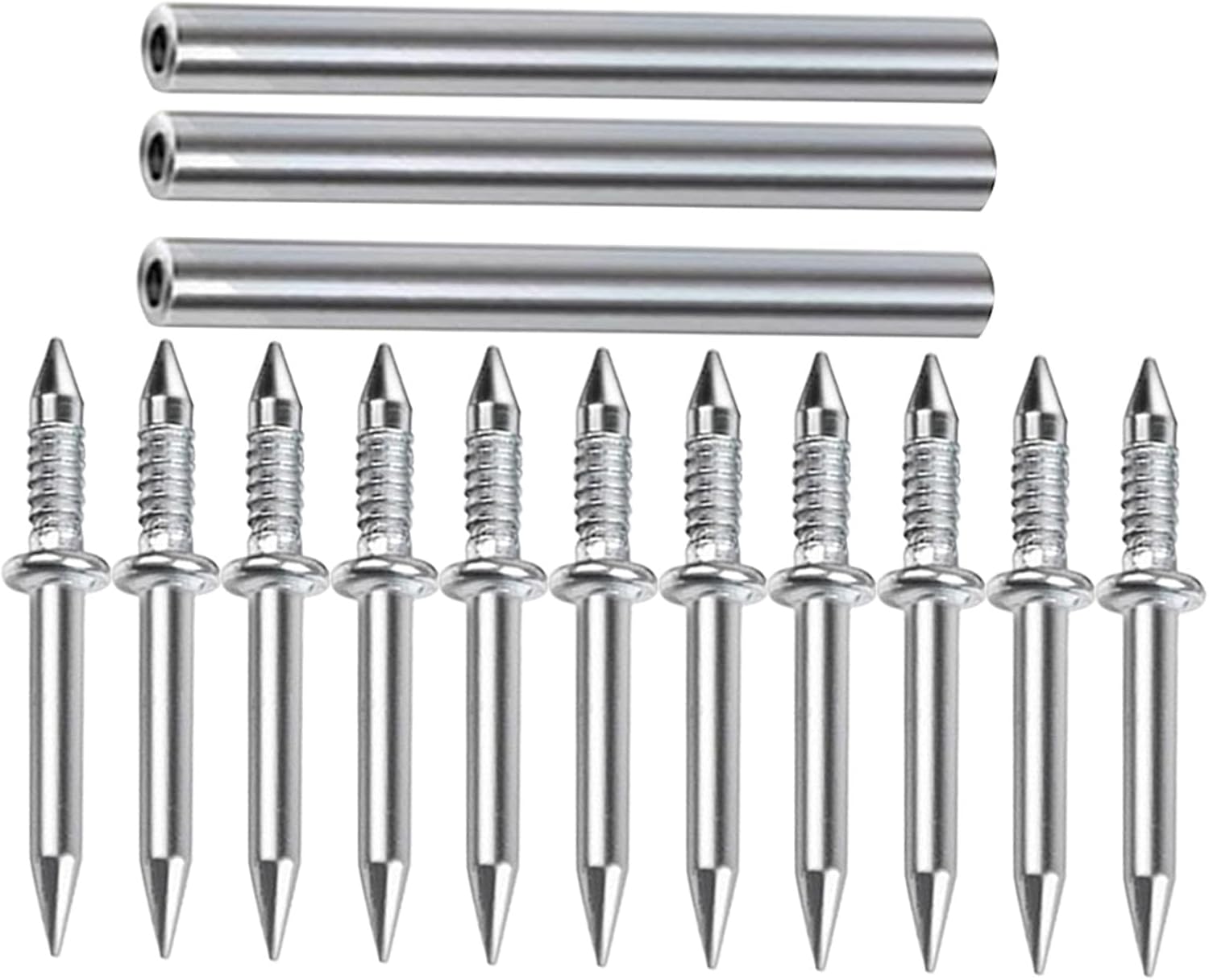 Alipis 300pcs Seamless Claw Nails Double Head Nails for Installation Hanging Kit