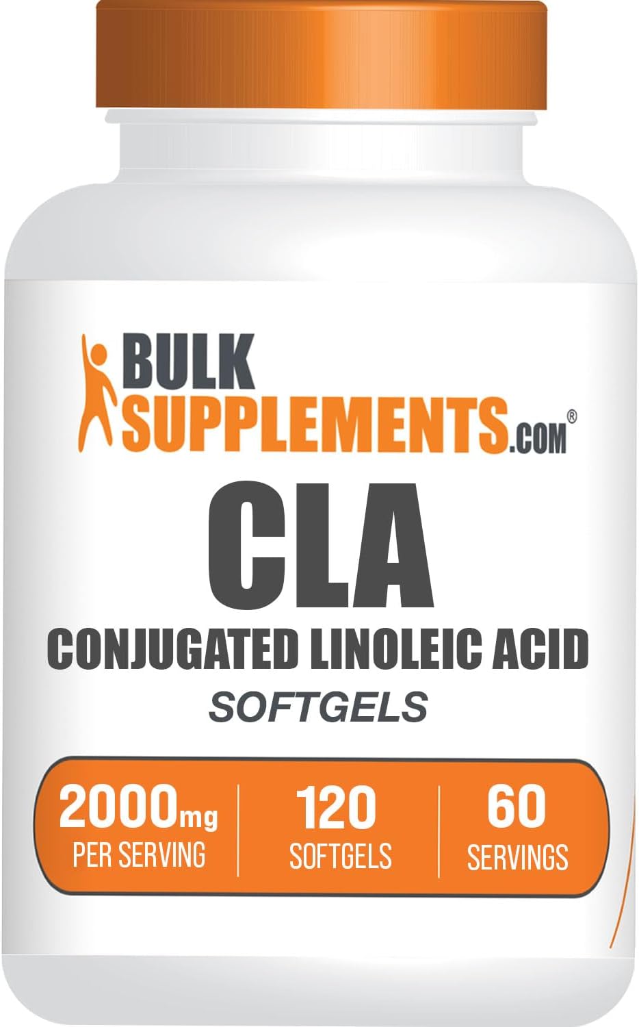 BULKSUPPLEMENTS.COM Conjugated Linoleic Acid Softgels - 2 CLA Softgels per Serving, 60-Day Supply, 120 Softgels