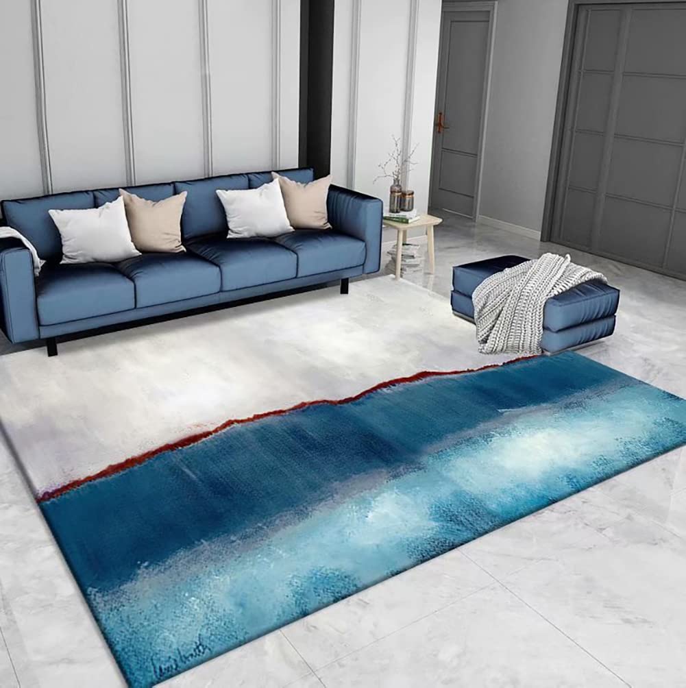 Tappeto antiscivolo per soggiorno, moderno, minimalista, astratto, per ingresso, corridoio e ufficio