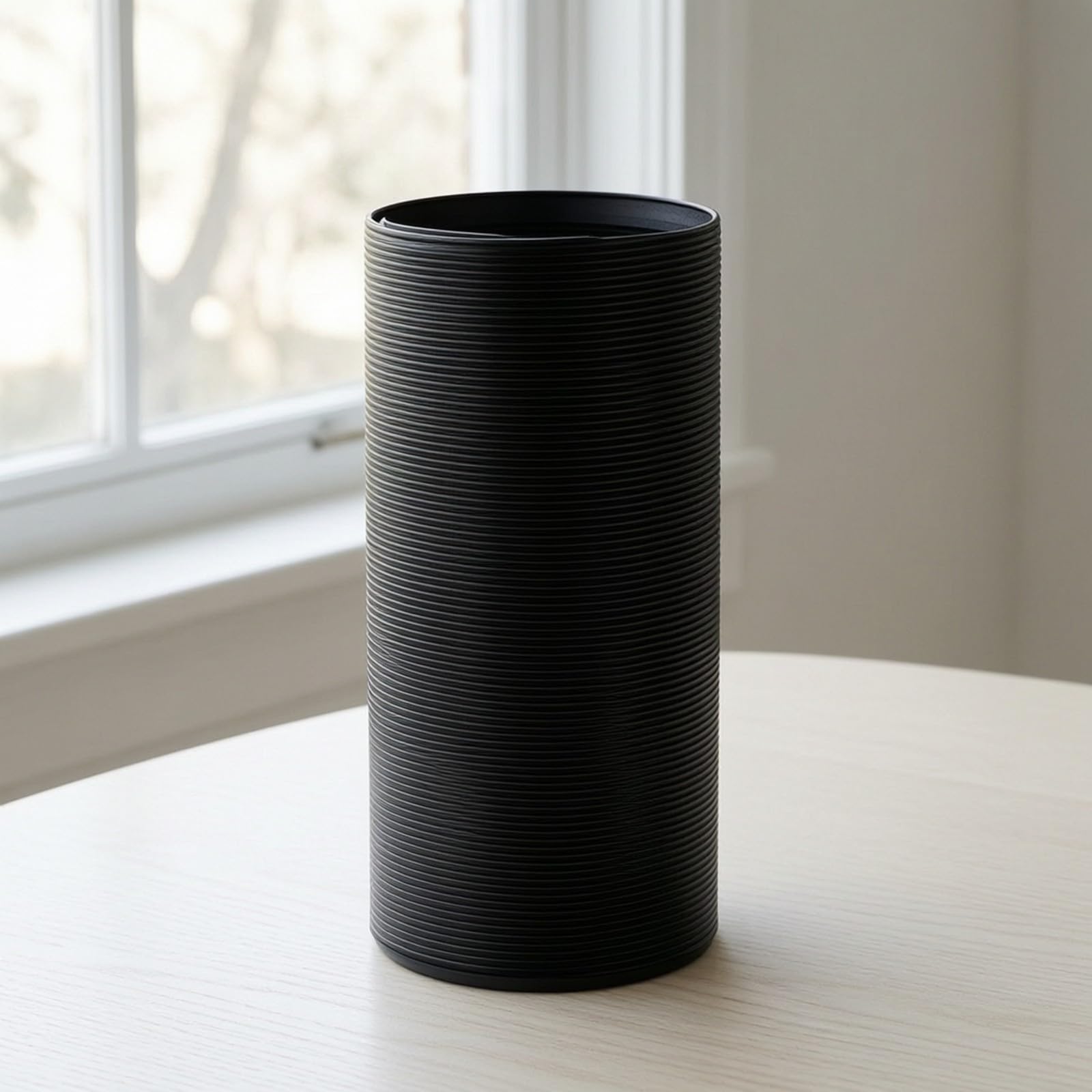 Tubo di Scarico Universale Compatibile | Tubo di Scarico Flessibile, Durevole, per Ufficio, Nero