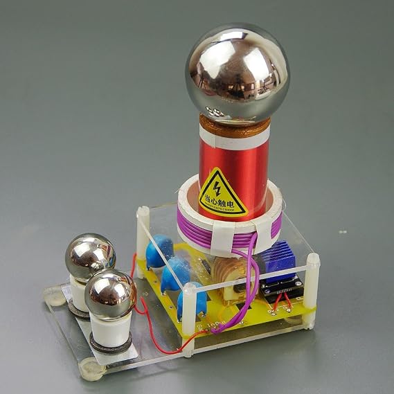 Tesla Coil DIY Kits Electronic Soldering Practice Kit Science Physics Educational Kits