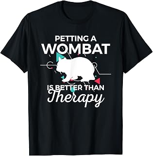 Australian Wombat Cute Marsupial Wombats Australia Wildlife T-Shirt