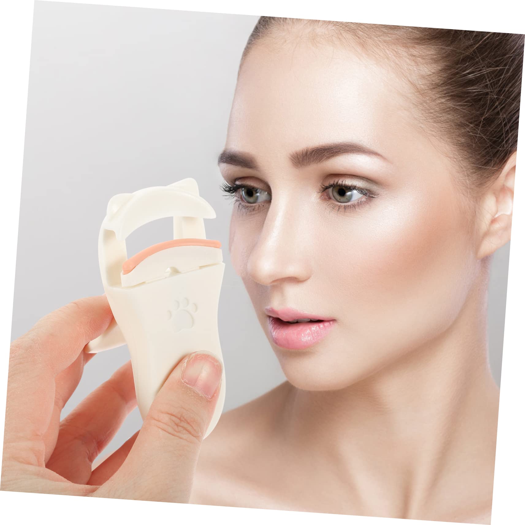 Healeved Professional Eyelash Curling Tool Set 2 Mini Lash Curlers Comb Perfect for Makeup