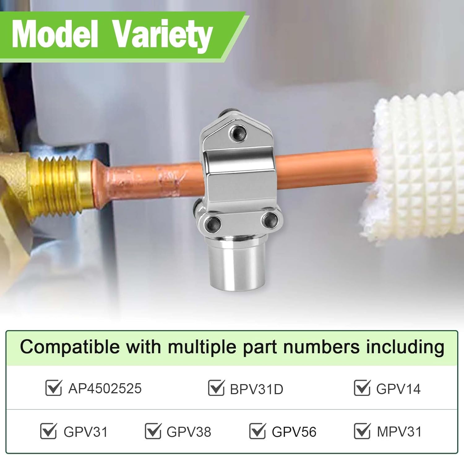 Bullet Piercing Valve Kit- BPV-31 Refrigerator Tap Valve Set-Line Tap Valve Kit, for 1/4 Inch, 5/16 Inch, 3/8 Inch Outside Diameter Universal Refrigerator Tube (4 pack)