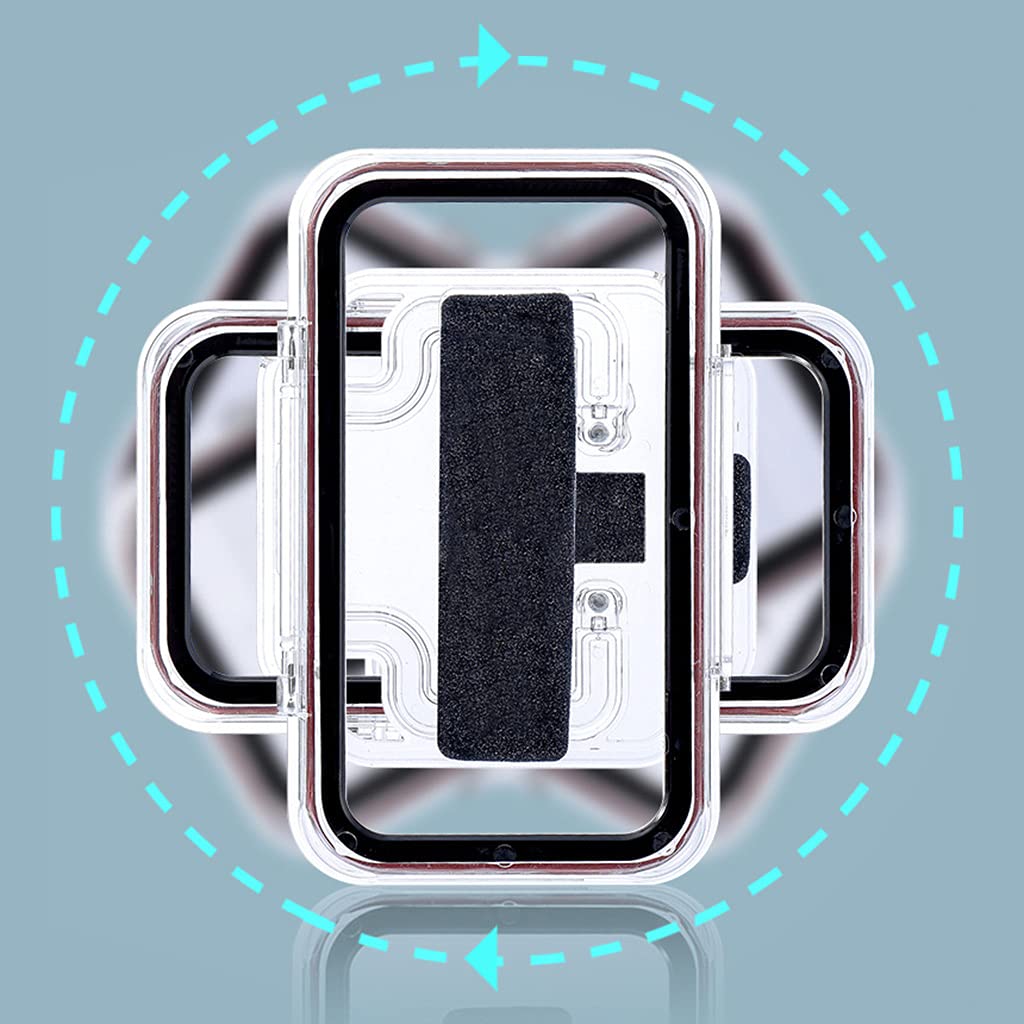 Impermeabile e anti-appannamento sensibile per touch screen aggiornato doccia supporto per telefono impermeabile supporto per telefono supporto da parete con luce