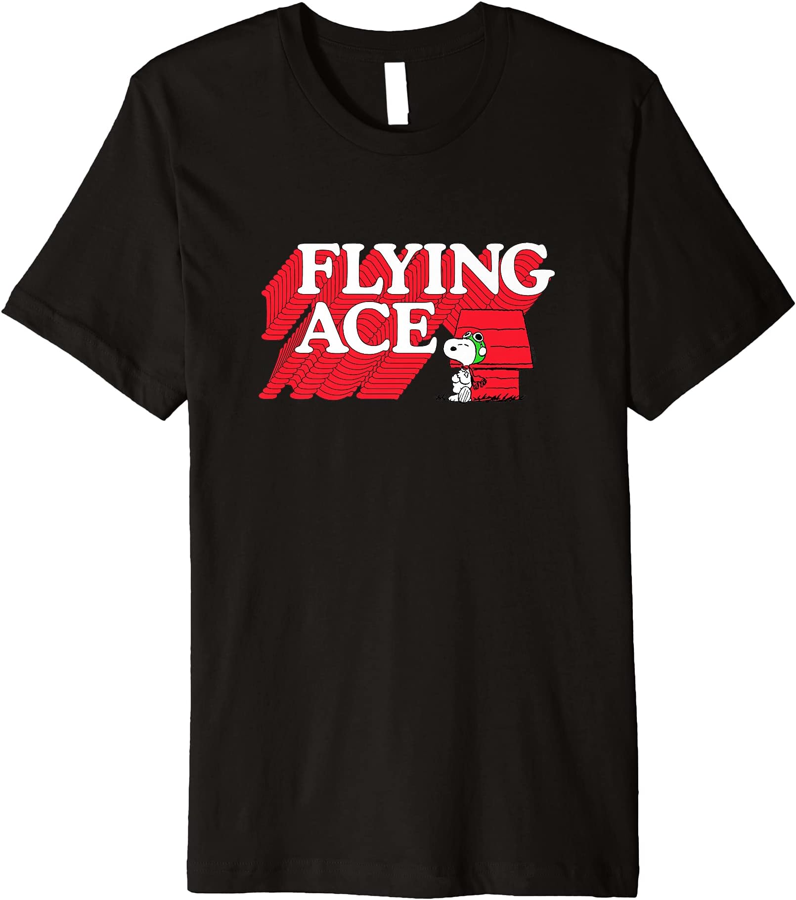 Peanuts - Snoopy Flying Ace Premium T-Shirt