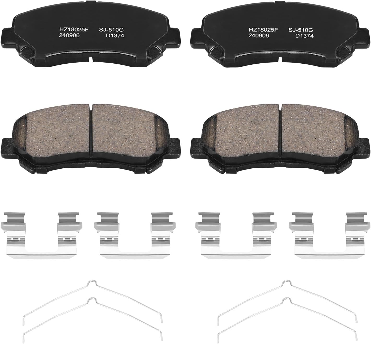 XTHZLP HZ1374 Ceramic Front Brake Pads for Nissan Maxima