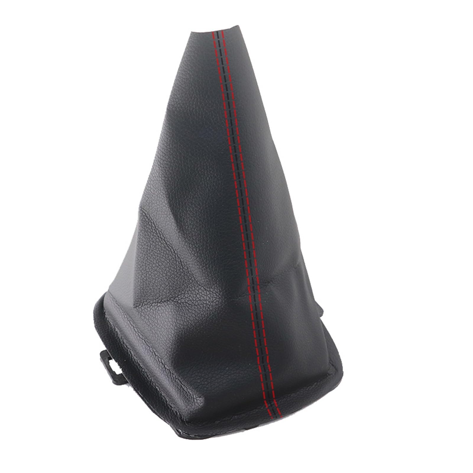 KOEHXJ Shift Gear Knob Cover for Fiesta for MK7 2008-2014 Gear Stick Shift Knob Cover Gaiter Boot Shifting(Red line)