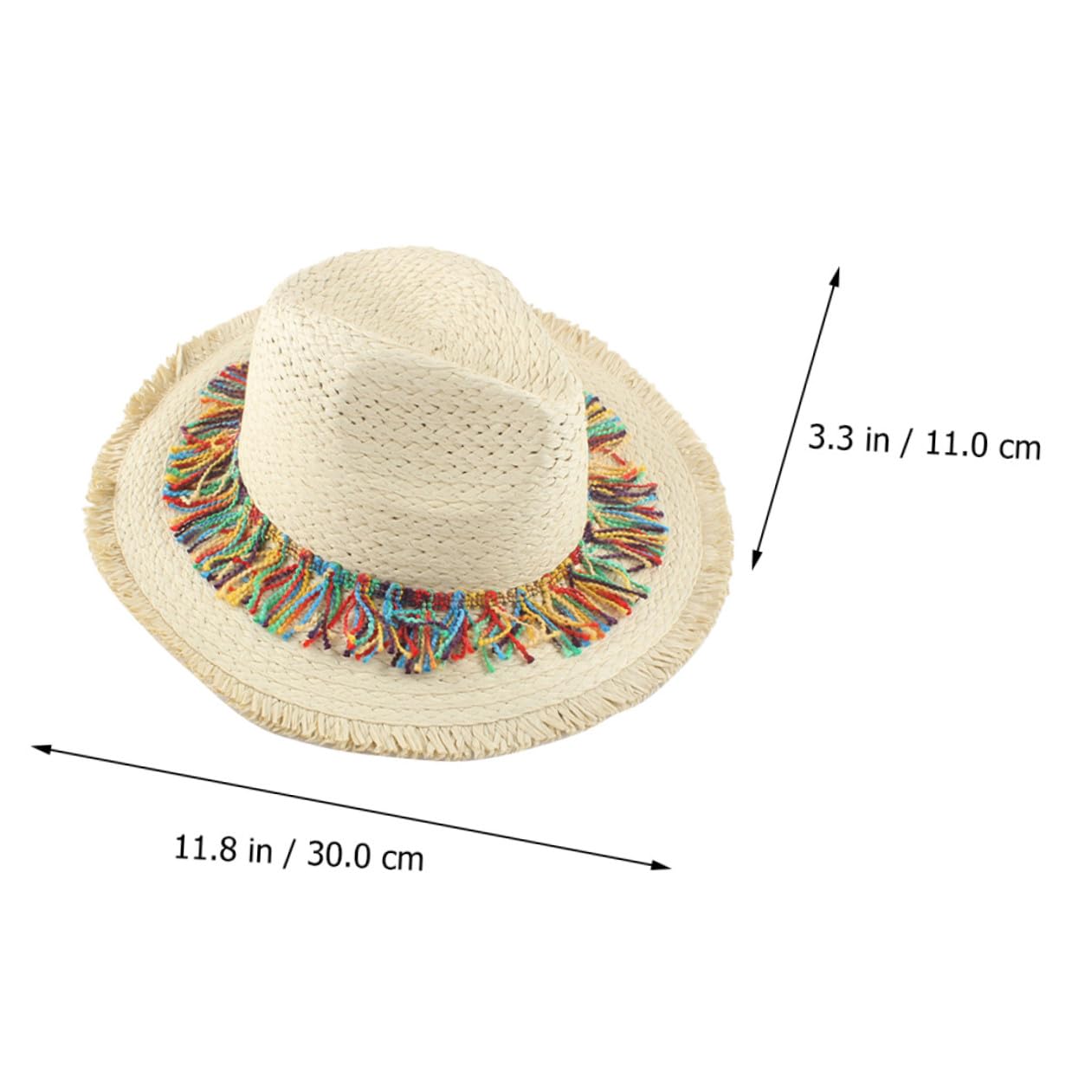 VANZACK Sombrero Transpirable y Portátil Protección Solar para Mujer de Paja Beige Adecuado Familia y Pesca al Aire Libre