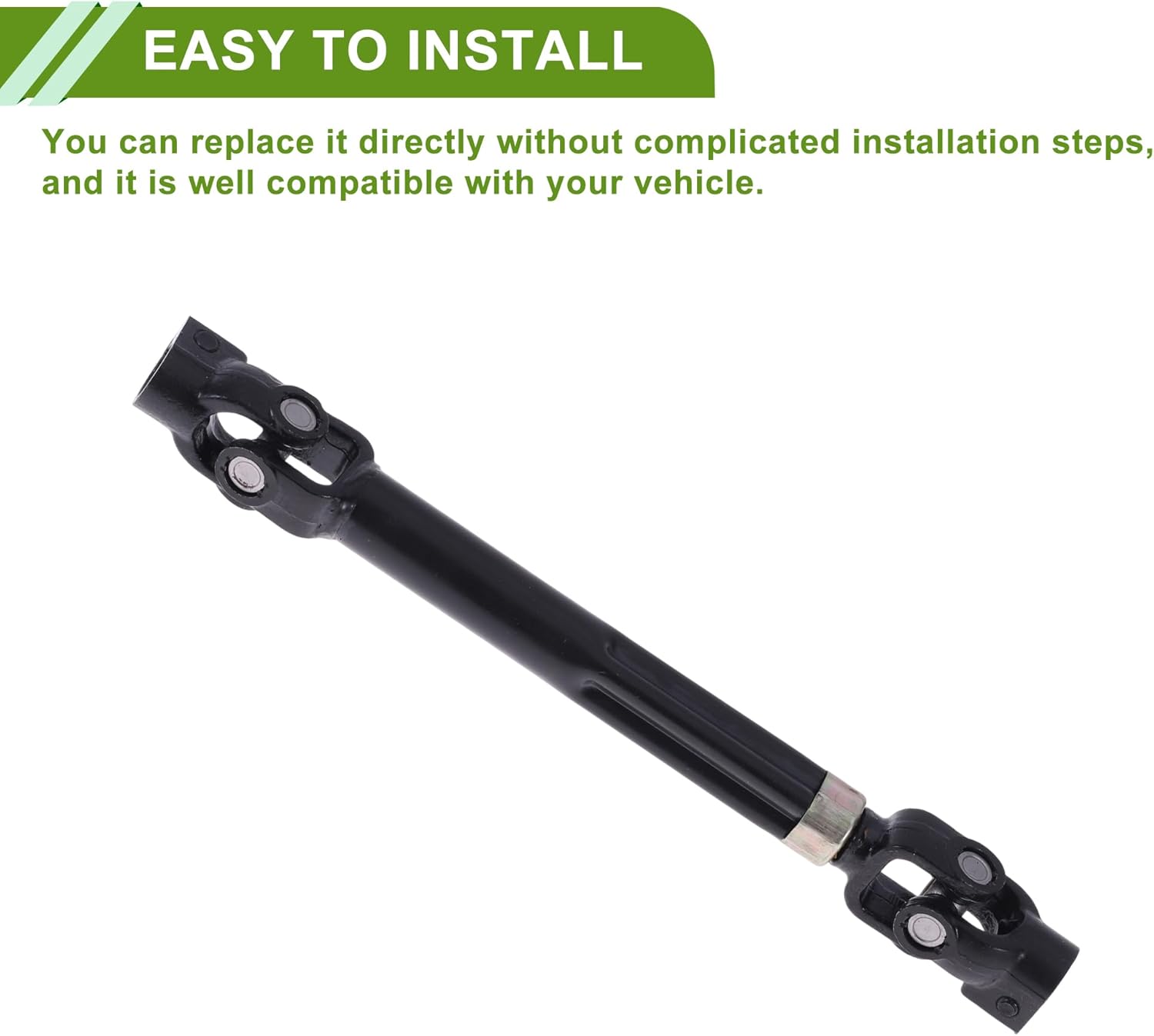 ACROPIX Steering Column Shaft for Ford F-150 2004-2008 for Lincoln Mark LT 2006-2008 Steering Shaft No.4L3Z3B676DA/8L3Z3B676A Metal 1 Pc