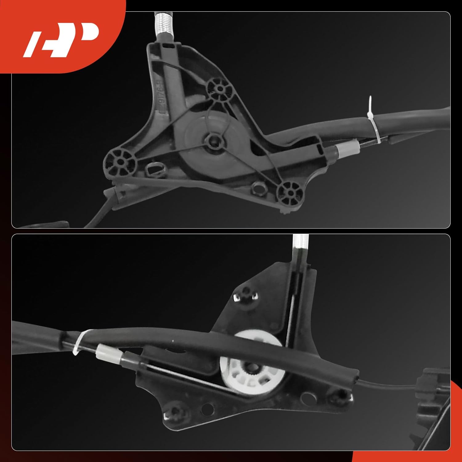 A-Premium Power Window Regulator Rear Passenger Side Compatible with Mercedes-Benz C117 Series CLA250 2014-2019, CLA45 AMG 2014-2019, Without Motor