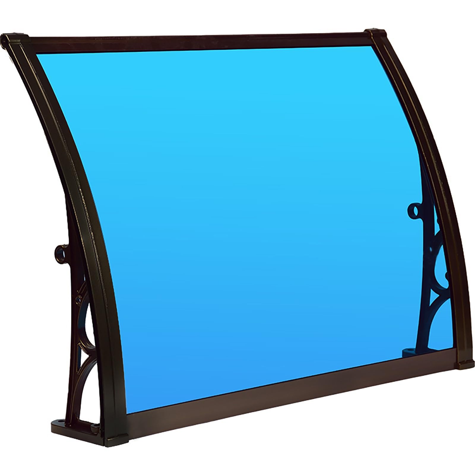 Toldo para puerta ideal para resguardar la entrada de la lluvia en zonas con garajes exteriores