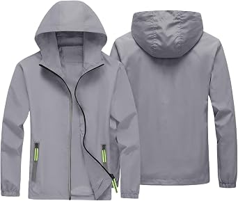 Mens Waterproof Jacket With Hood | Mens Hiking Jackets Lightweight