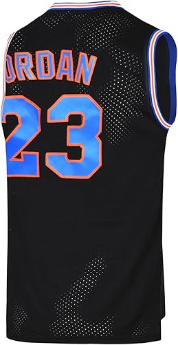 Ruzipa Youth #23 Space Movie Basketball Jerseys Sports Shirts for Kids 90s Hiphop Party Clothing