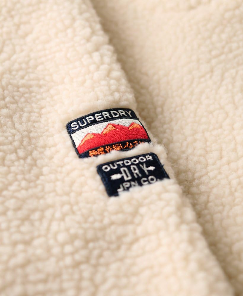 Superdry Damen Outdoor Sherpa-Fleecejacke
