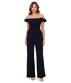 ★BAU by Bride And You★ XENA Squareneck jumpsuit (Black) Houston Jumpsuit | Marciano