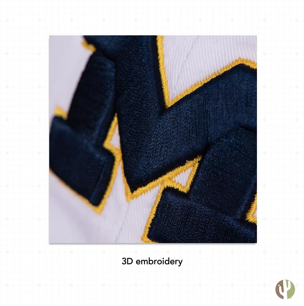 Desert Cactus University of Michigan Baseball Hat UM Wolverines Brimmed Embroidered Cap Adjustable Cloth Strap Adult Type A - Image 5