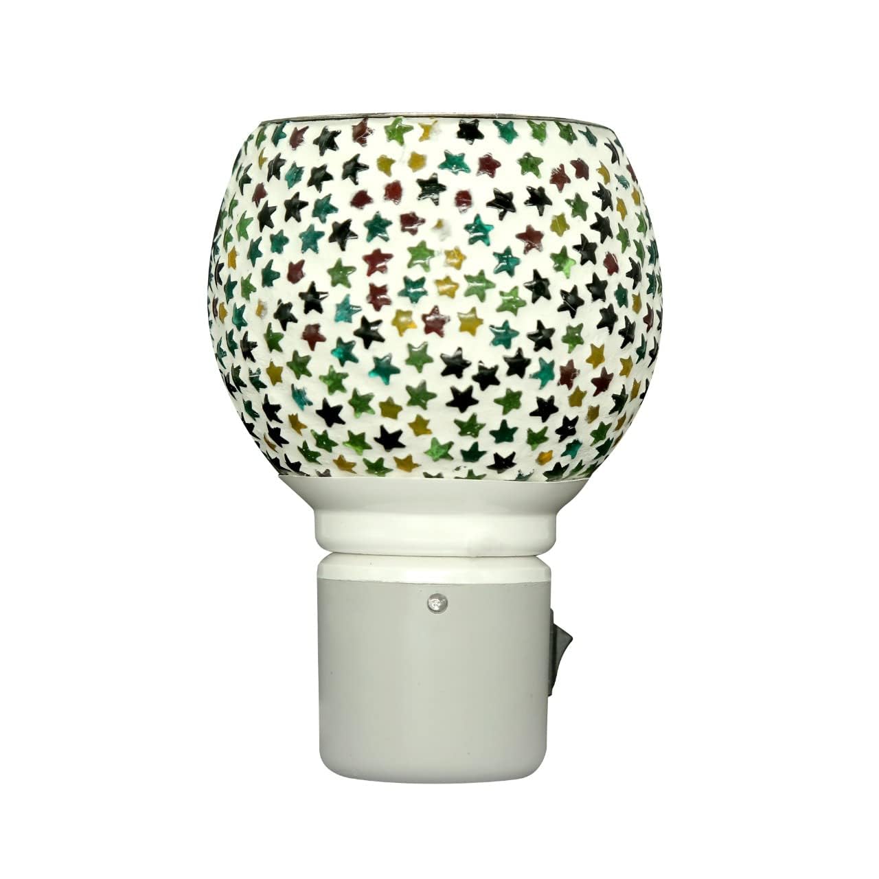 Kapur Dani Electrical Camphor Diffuser | Aroma Diffuser. Glass Kapoor Dhani & Essential Oil Diffuser with On Off Switch to Toggle Between Burner & Lamp(SOGRA-Multi-1)