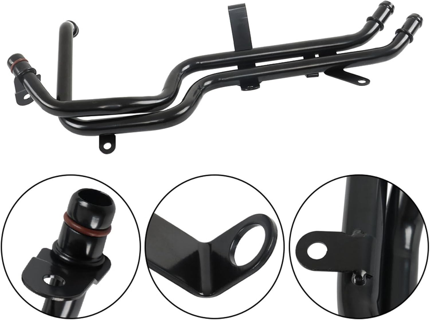 munirater Front Heater Hose Assembly Replacement for Impala 2006-2011 Replacement for Vue 2008-2009 Replacement for Malibu 2006-2007