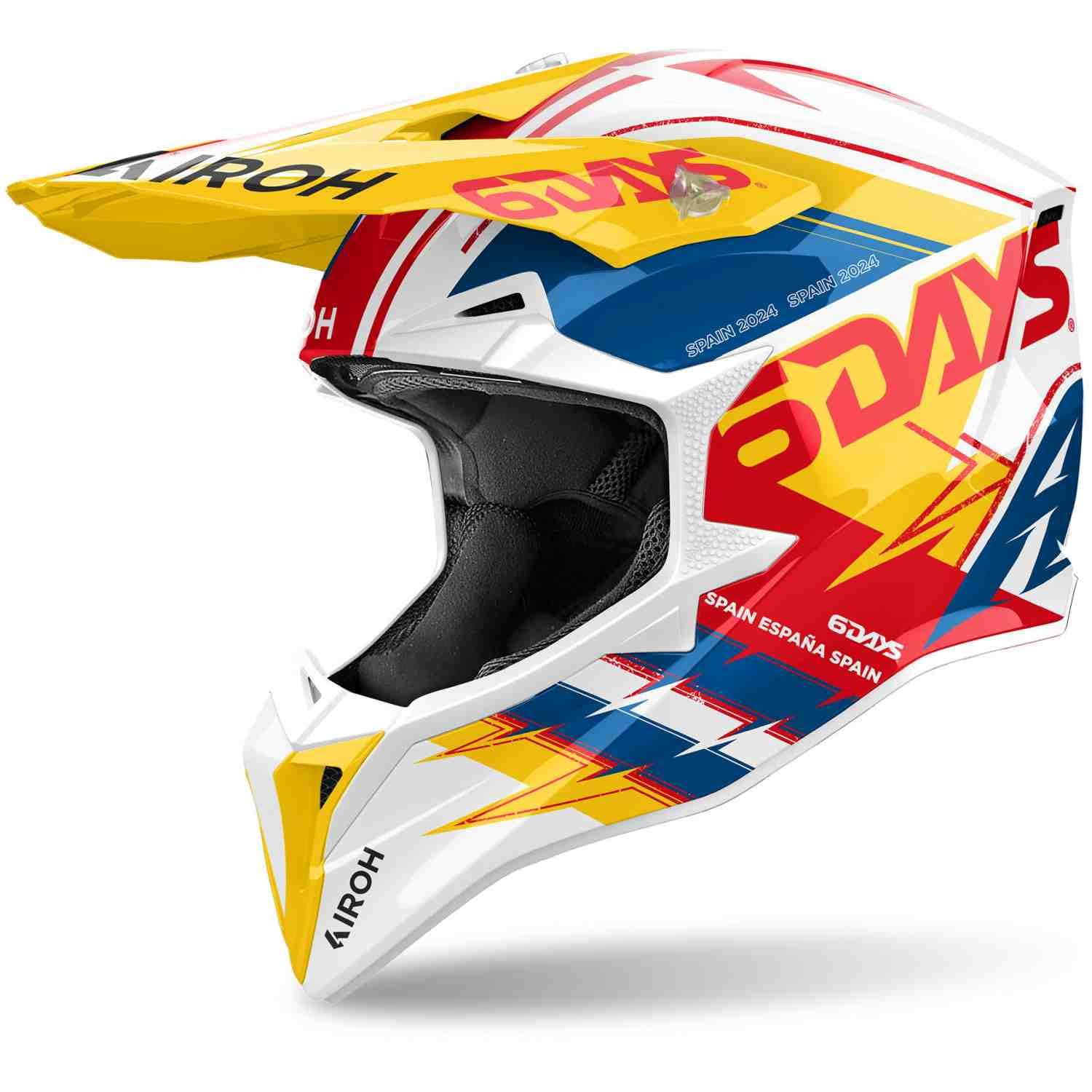 AIROH WRAAAP 6DAYS ® SPAIN 2024 GLOSS XS