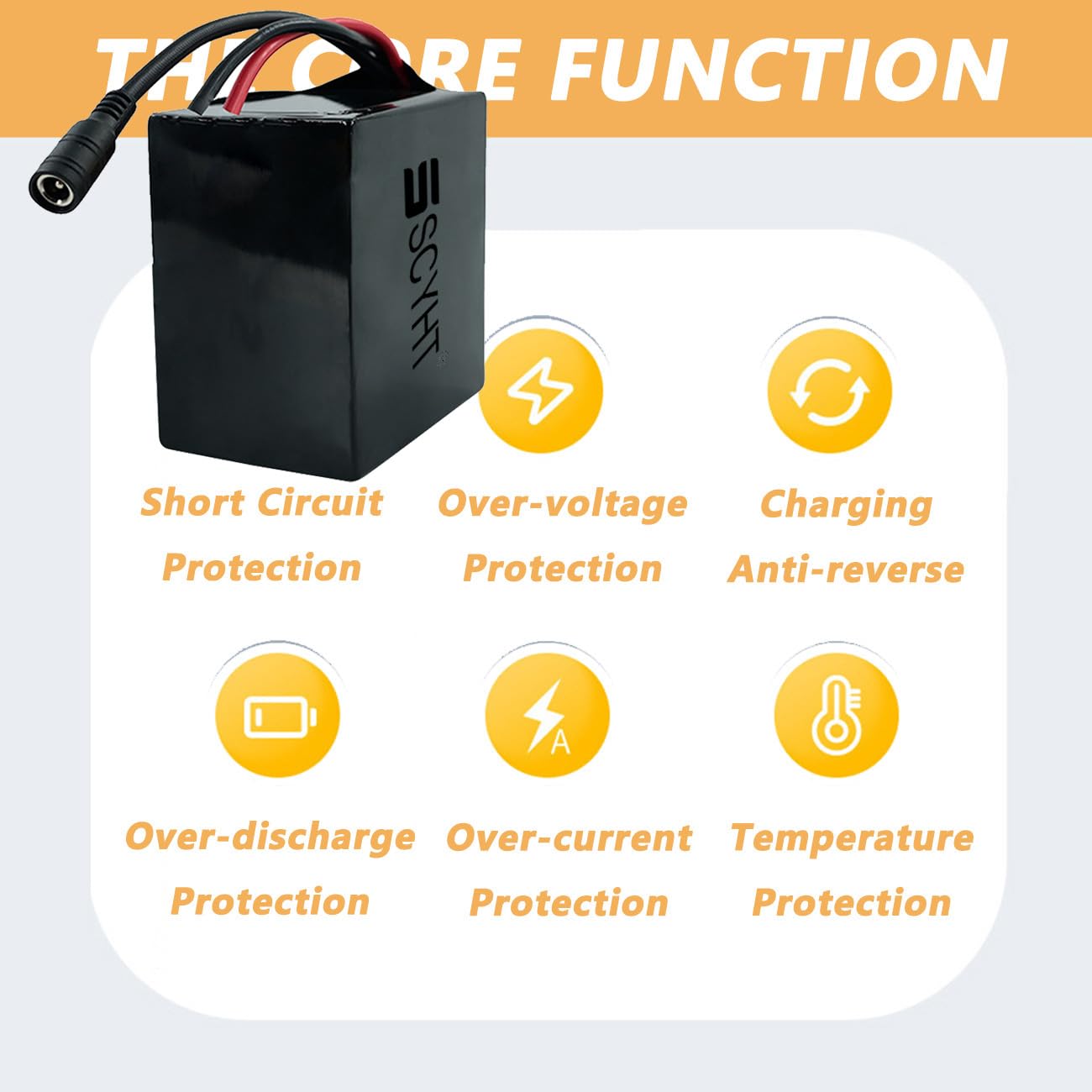 Akumulator litowy 12 V 20 Ah 12 Ah Akumulator litowo-jonowy 12 V Akumulator ładowalny 12 V Akumulator litowo-jonowy z ładowarką do zestawu silników 50 W - 250 W