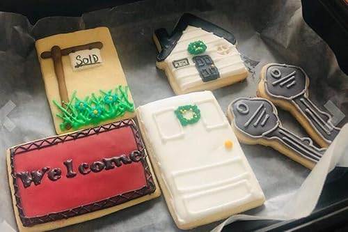 Miniatura 3 de Juego de cortador de galletas de 3 piezas para llaves de puerta, acero inoxidable