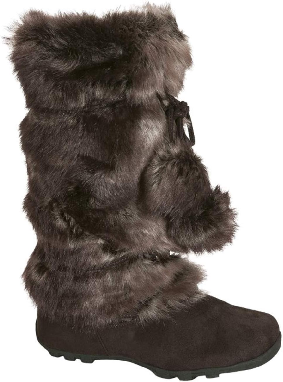 Blossom Talia-Hi Women Ladies Mukluk Faux Fur Mid Calf Warm Winter Snow Boots
