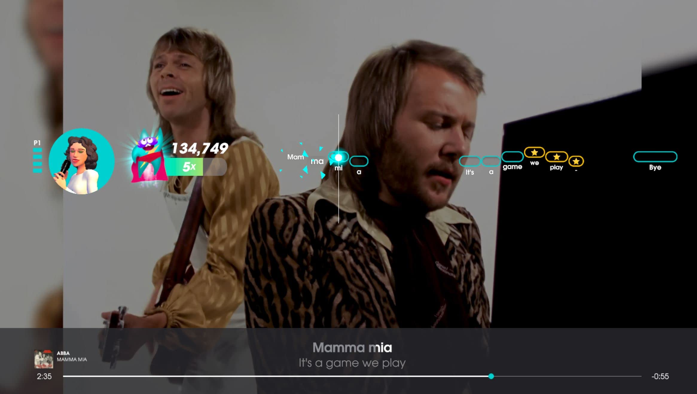 Let's Sing ABBA + 2 micros- Switch