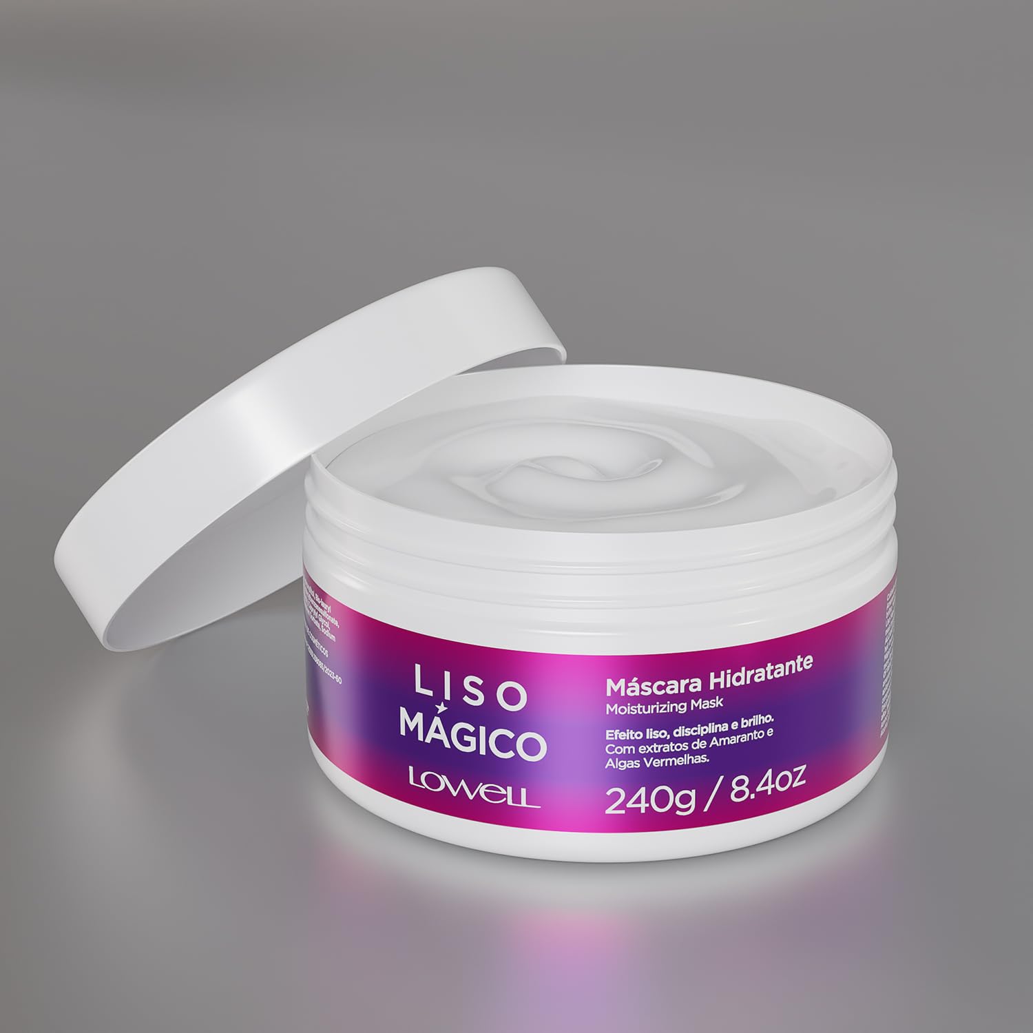 ZKMAGIC On252 Máscara Hidratante Liso Mágico 240Gr Cor: Branco