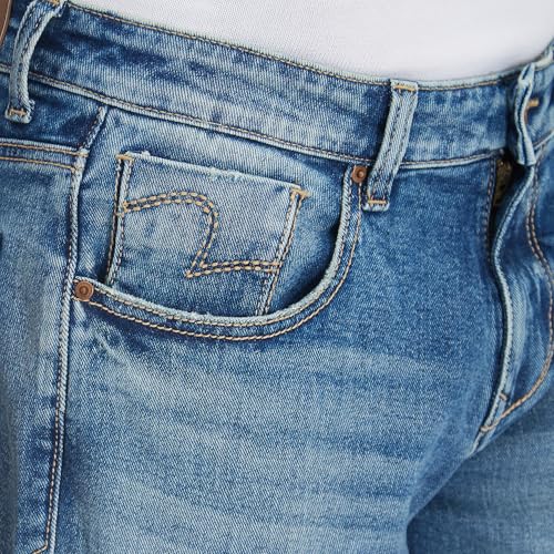 Image of Spykar Men's Ricardo Comfort Fit Mid Rise Casual Jeans