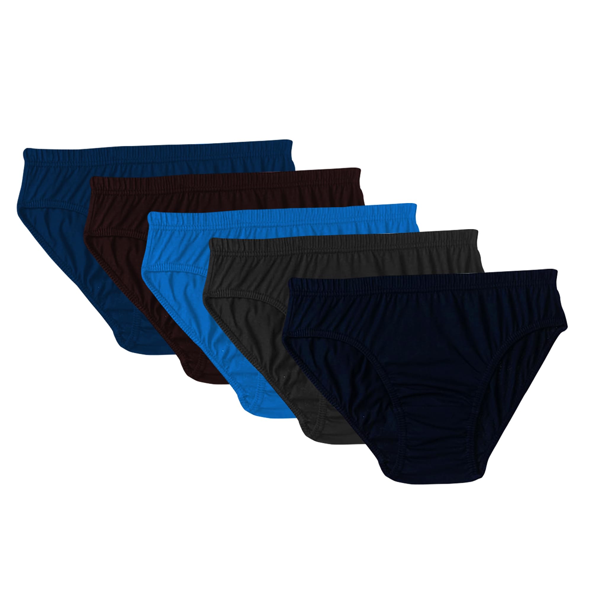 SILVER STORK Women's Hipster Panties – Soft Cotton, Breathable, Full Coverage, 5-Pack – Comfortable Everyday Wear Colours May Vary