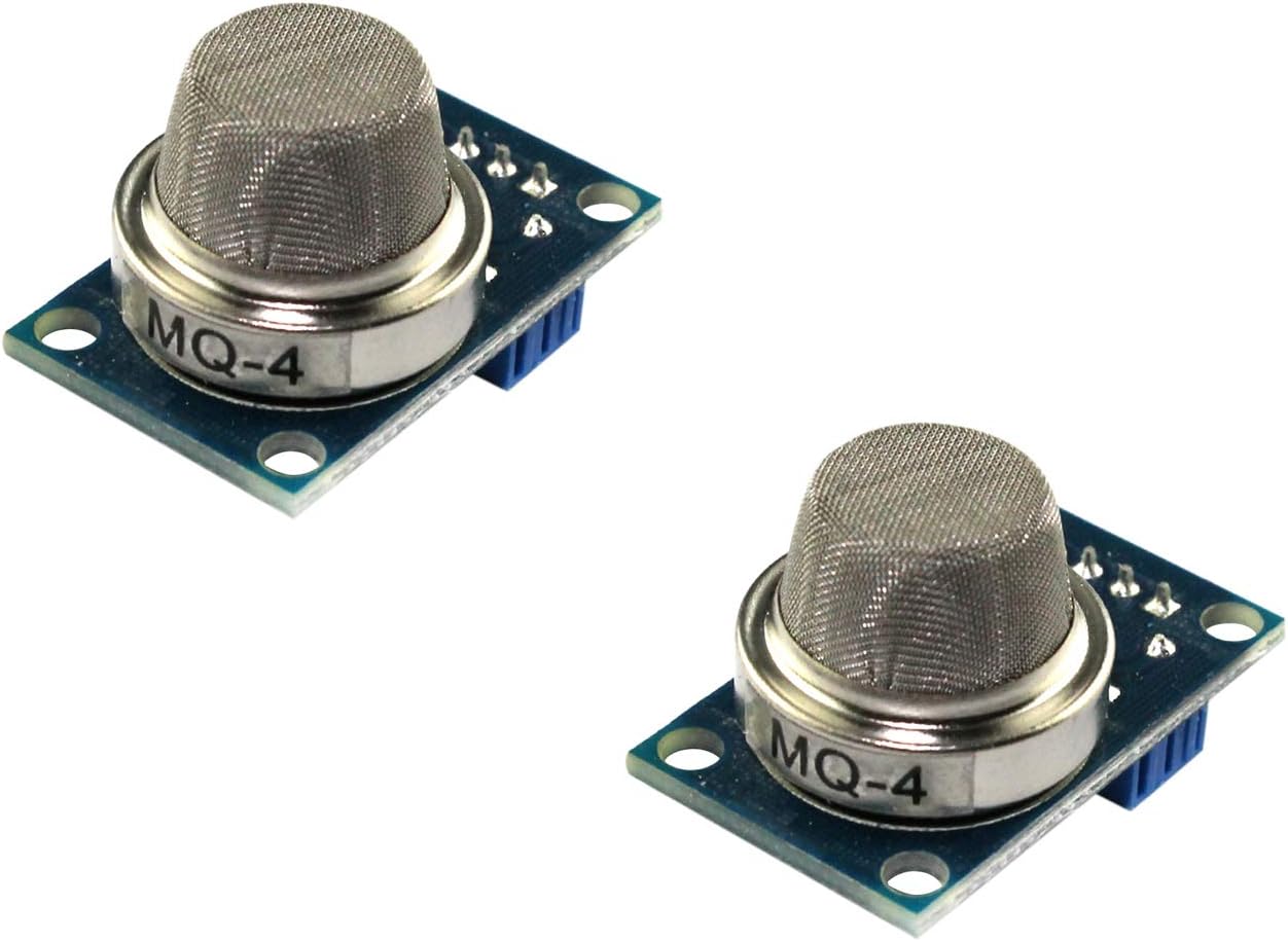 HUABAN 2PCS MQ-4 MQ4 Gas Methane Sensor Module for Arduino