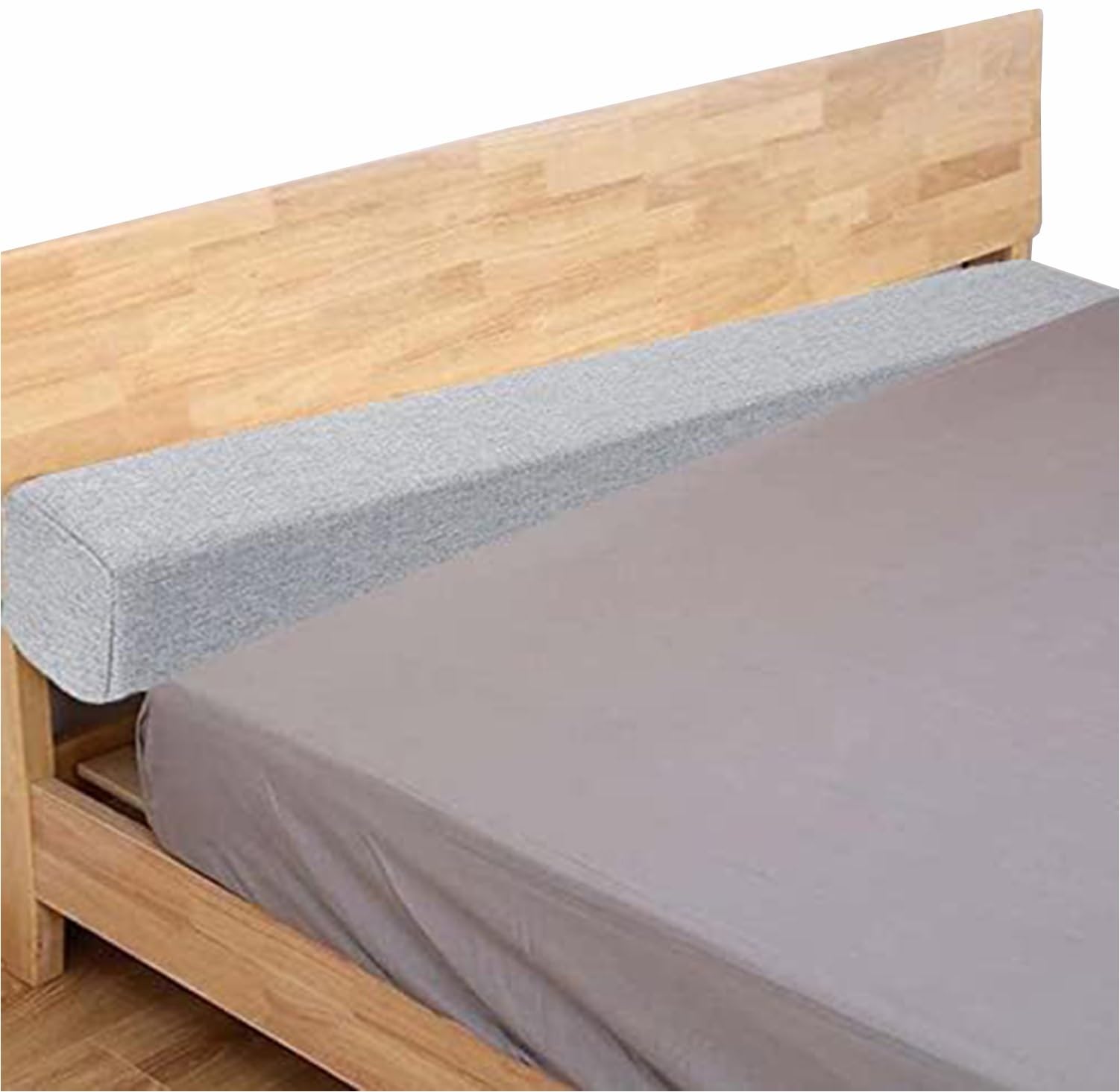 Holomaalahi bed gap 150x20x20cm/59x8x8in for Headboard Gap or Wall, Bed Extension for Single, Double & King Beds, Removable Cover