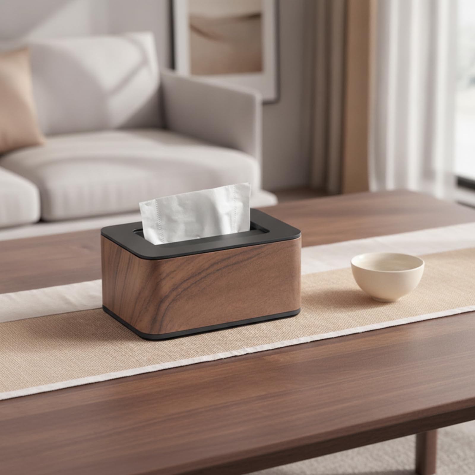 Fazzoletti con Apertura periore | Moderno, Fazzoletti con Effetto Legno, Rustico, per Soggiorno, Hotel, Ufficio