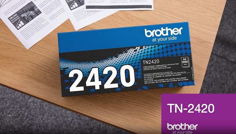 Toner Compatibile Brother TN2420 Con Chip – Nero, 3000 Pagine, Per HL-L2350DW E DCP-L2530DW
