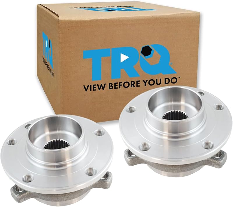 Conjunto de cubo e rolamento de roda dianteira TRQ para Jeep Cherokee 2014-2023 – 2 peças